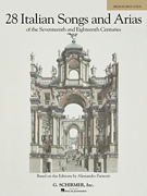 28 Italian Songs & Arias of the 17th & 18th Centuries – Medium High, Book Only Hal Leonard Corporation Music Books for sale canada