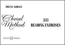 333 Reading Exercises, Choral Method Default Hal Leonard Corporation Music Books for sale canada