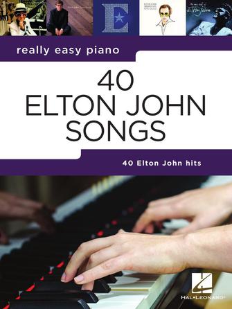 40 Elton John Songs, Easy Piano Hal Leonard Corporation Music Books for sale canada