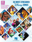 40 MOST-STREAMED DISNEY SONGS for Easy Guitar and TAB Hal Leonard Corporation Music Books for sale canada