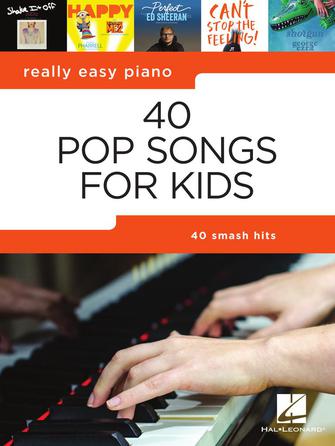 40 POP SONGS FOR KIDS, Easy Piano Hal Leonard Corporation Music Books for sale canada