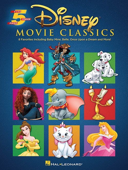 5 Finger Piano - Disney Movie Classics Default Hal Leonard Corporation Music Books for sale canada