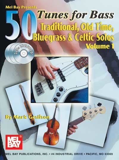50 Tunes for Bass, Volume 1 (Book & 3CDs) Default Mel Bay Publications, Inc. Music Books for sale canada