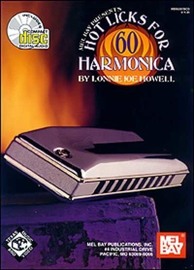 60 Hot Licks for Harmonica (Book/CD Set) Default Mel Bay Publications, Inc. Music Books for sale canada