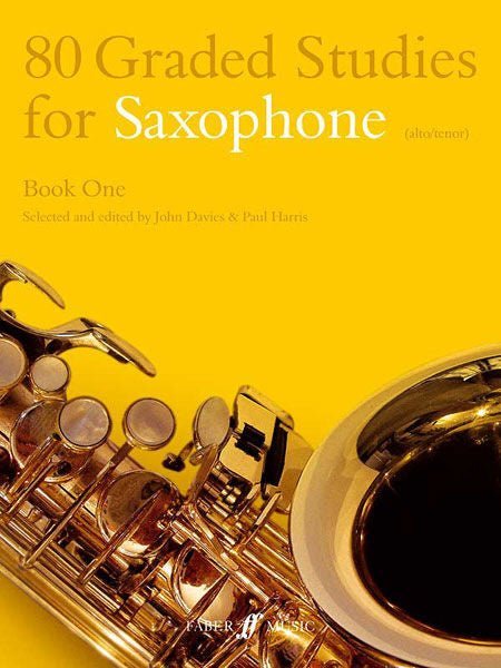 80 Graded Studies for Saxophone, Book 1 Default Alfred Music Publishing Music Books for sale canada