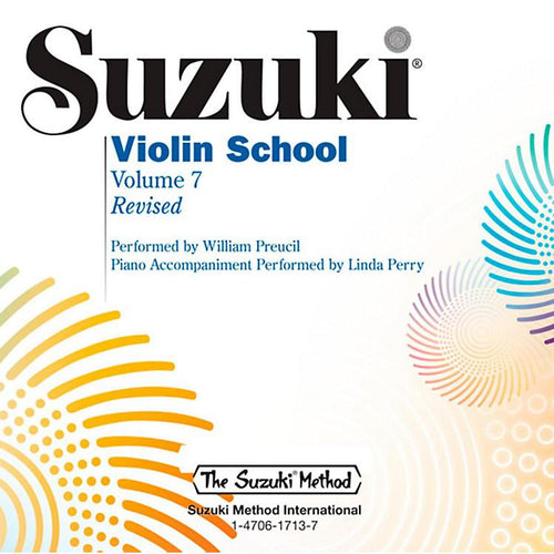 Suzuki Violin School CD, Level 4, 5, 7 (Revised Edition), (CD)