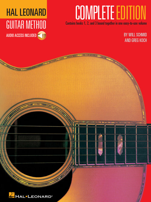 HAL LEONARD GUITAR METHOD, SECOND EDITION – COMPLETE EDITION Books 1, 2 and 3 with Audio Online,Hamilton,Canada