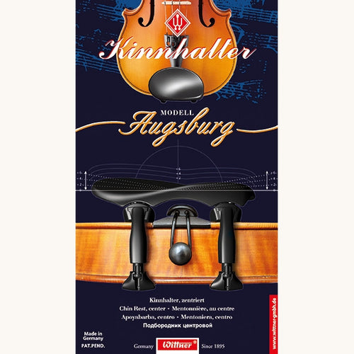 Wittner Augsburg Chin Rest Center For 3/4 Violin,4008687256129
