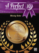 A Perfect 10, Book 3, 10 Piano Solos in 10 Styles Default Alfred Music Publishing Music Books for sale canada