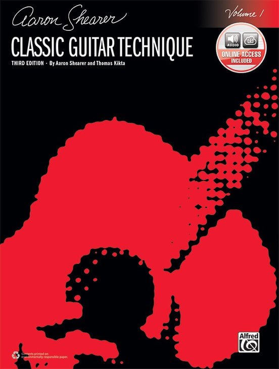 Aaron Shearer, Classic Guitar Technique, Volume 1 (Third Edition), Book &amp; Online Audio Default Alfred Music Publishing Music Books for sale canada