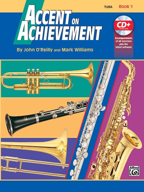 Accent on Achievement, Book 1 for Tuba Book & CD Default Alfred Music Publishing Music Books for sale canada
