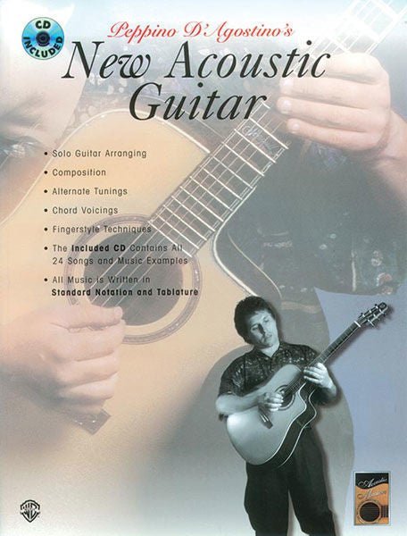 Acoustic Masters Series: Peppino D'Agostino's, New Acoustic Guitar (Book & CD) Default Alfred Music Publishing Music Books for sale canada