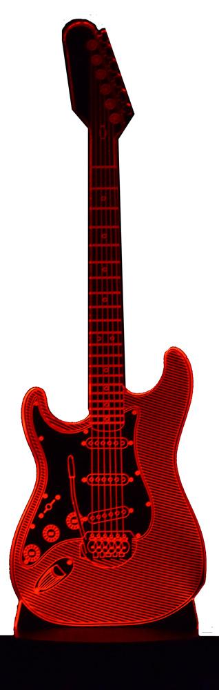 Acrylic Color Changing 3D Lamps - Electric Guitar A Aim Gifts Accessories for sale canada