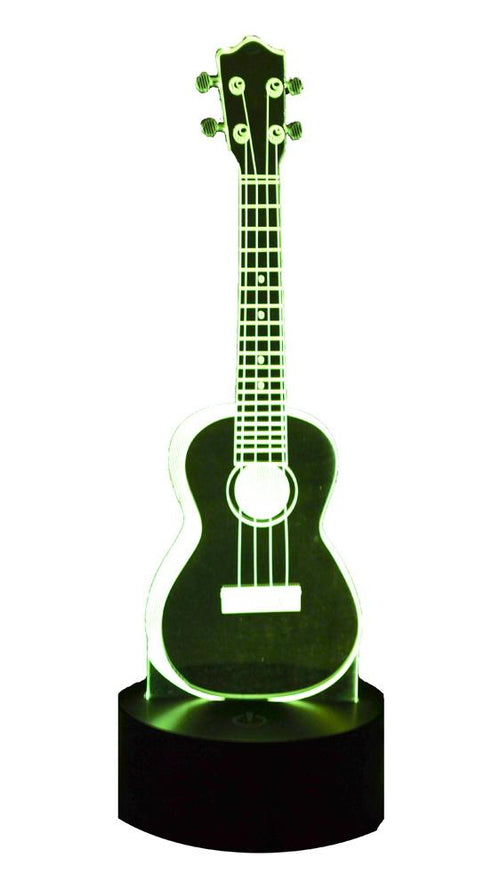 Acrylic Color Changing 3D Lamps - Ukulele Aim Gifts Accessories for sale canada