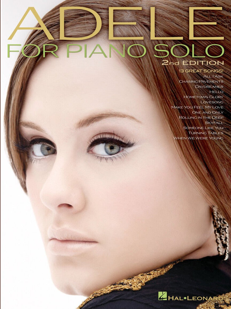Adele For Piano Solo– 2ND EDITION Hal Leonard Corporation Music Books for sale canada