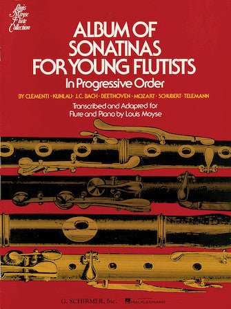 Album Of Sonatinas For Young Flutists For Flute and Piano New Hal Leonard Corporation Music Books for sale canada
