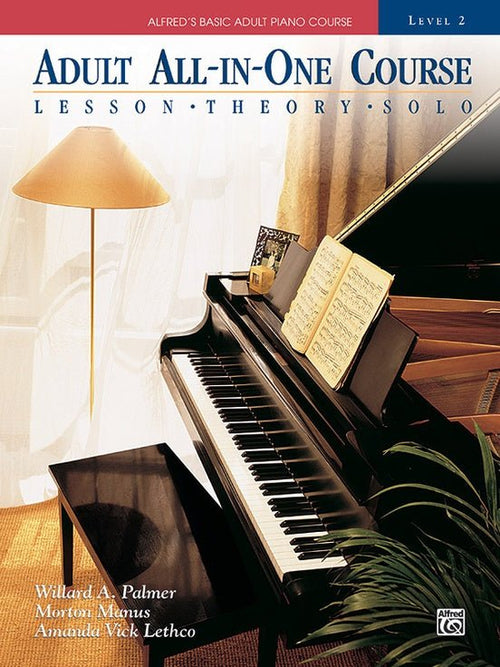 Alfred's Basic Adult All-in-One Course, Book 2 Lesson * Theory * Solo Default Alfred Music Publishing Music Books for sale canada