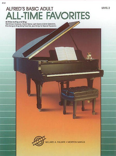 Alfred's Basic Adult Piano Course: All-Time Favorites, Book 2 Default Alfred Music Publishing Music Books for sale canada