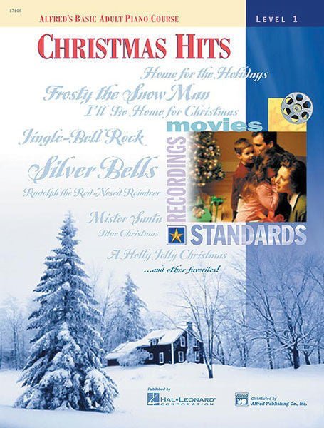 Alfred's Basic Adult Piano Course: Christmas Hits Book 1 Level 1 Alfred Music Publishing Music Books for sale canada