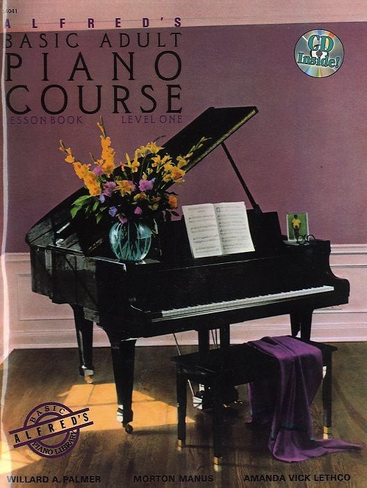 Alfred's Basic Adult Piano Course: Lesson Book 1, (Book & CD) Default Alfred Music Publishing Music Books for sale canada