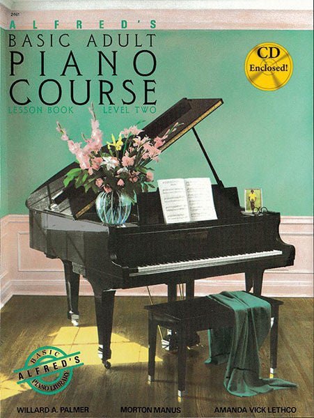 Alfred's Basic Adult Piano Course: Lesson Book 2 (Book & CD) Default Alfred Music Publishing Music Books for sale canada