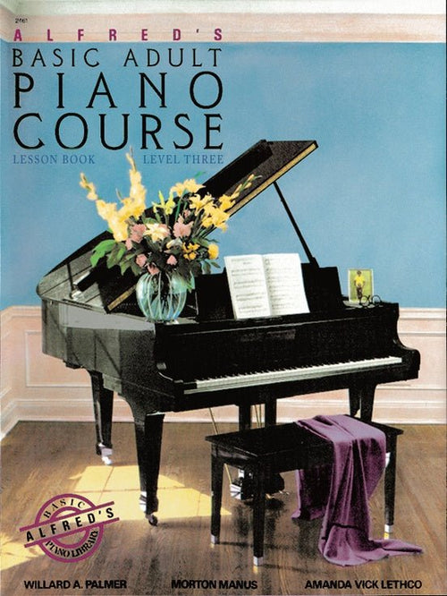 Alfred's Basic Adult Piano Course: Lesson Book 3 (Book & CD) Alfred Music Publishing Music Books for sale canada