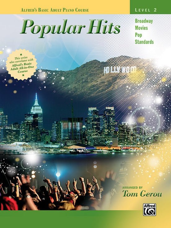 Alfred's Basic Adult Piano Course: Popular Hits, Level 2 Alfred Music Publishing Music Books for sale canada