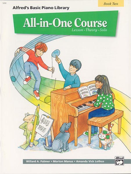 Alfred's Basic All-in-One Course, Book 2 Lesson * Theory * Solo Default Alfred Music Publishing Music Books for sale canada