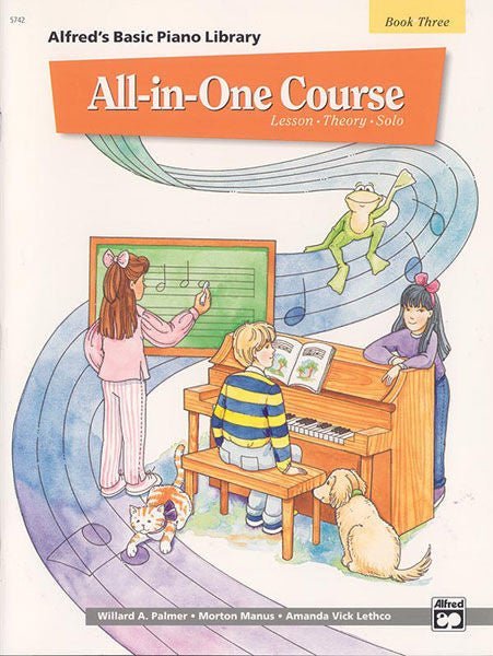Alfred's Basic All-in-One Course, Book 3 Lesson * Theory * Solo Default Alfred Music Publishing Music Books for sale canada