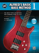 Alfred's Basic Bass Method 1 (Book & DVD) Alfred Music Publishing Music Books for sale canada