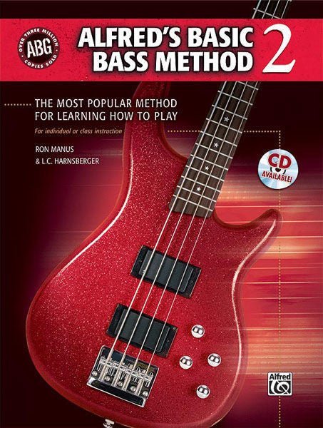 Alfred's Basic Bass Method, Book 2 Default Alfred Music Publishing Music Books for sale canada