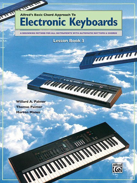Alfred's Basic Chord Approach to Electronic Keyboards: Lesson Book 3 Default Alfred Music Publishing Music Books for sale canada
