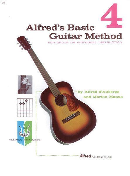 Alfred's Basic Guitar Method 4 A Alfred Music Publishing Music Books for sale canada