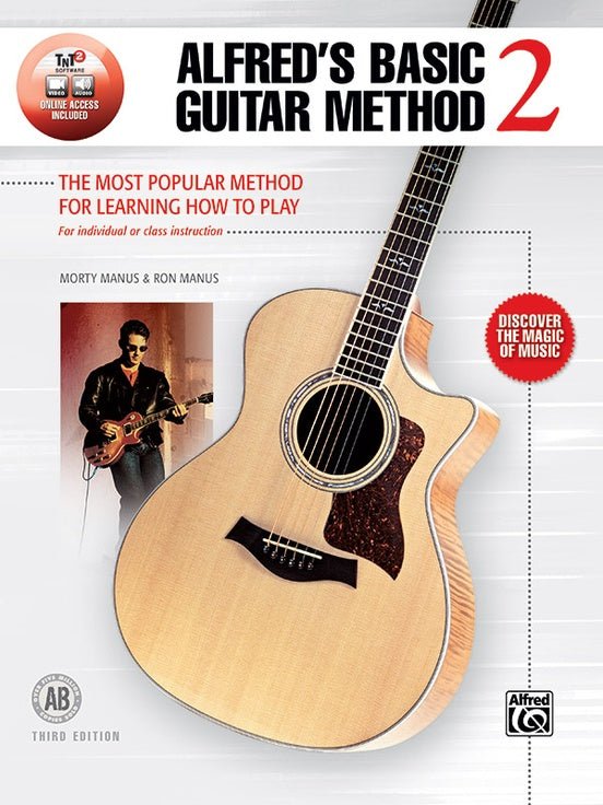 Alfred's Basic Guitar Method, Book 2, (Book & CD) AB Online Access Alfred Music Publishing Music Books for sale canada