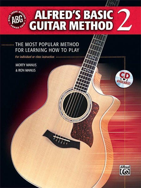 Alfred's Basic Guitar Method, Book 2, (Book only) ABG Alfred Music Publishing Music Books for sale canada