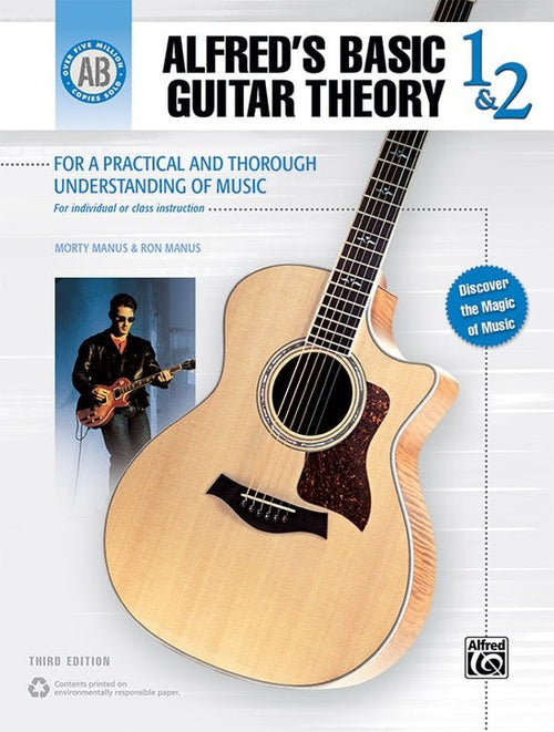 Alfred's Basic Guitar Theory, Books 1 & 2 Alfred Music Publishing Music Books for sale canada