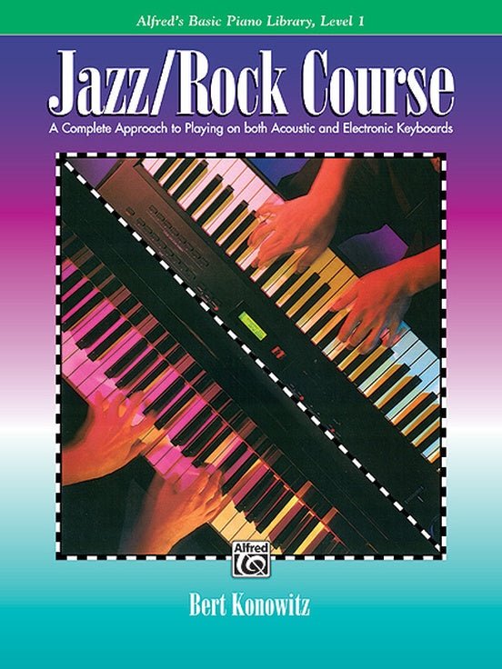 Alfred's Basic Jazz/Rock Course: Lesson Book, Level 1 Alfred Music Publishing Music Books for sale canada