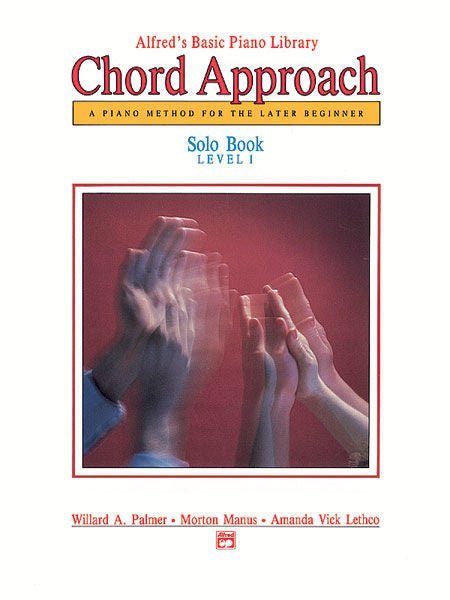 Alfred's Basic Piano: Chord Approach Solo Book 1 Default Alfred Music Publishing Music Books for sale canada