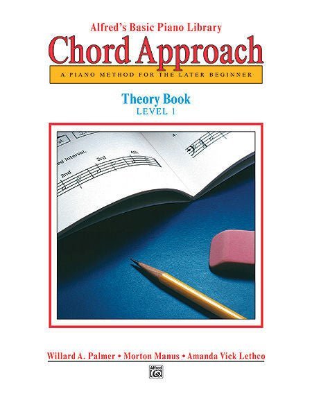 Alfred's Basic Piano: Chord Approach Theory Book 1 Default Alfred Music Publishing Music Books for sale canada