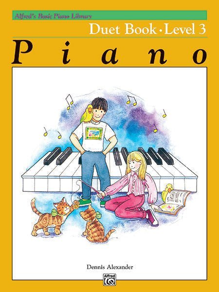 Alfred's Basic Piano Course: Duet Book 3 Default Alfred Music Publishing Music Books for sale canada