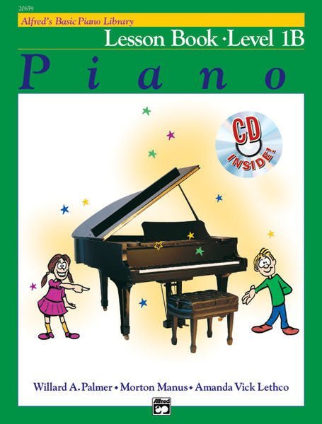 Alfred's Basic Piano Course: Lesson Book 1B with CD Alfred Music Publishing Music Books for sale canada