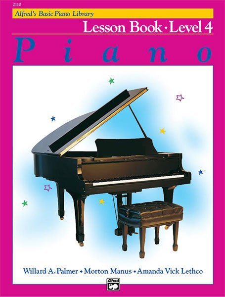 Alfred's Basic Piano Course: Lesson Book 4 Alfred Music Publishing Music Books for sale canada