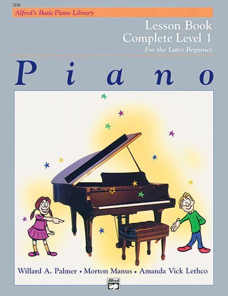 Alfred's Basic Piano Course: Lesson Book Complete 1 (1A/1B) Alfred Music Publishing Music Books for sale canada
