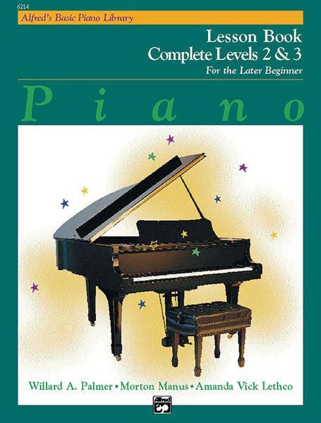 Alfred's Basic Piano Course: Lesson Book Complete 2 & 3 Alfred Music Publishing Music Books for sale canada,038081018966