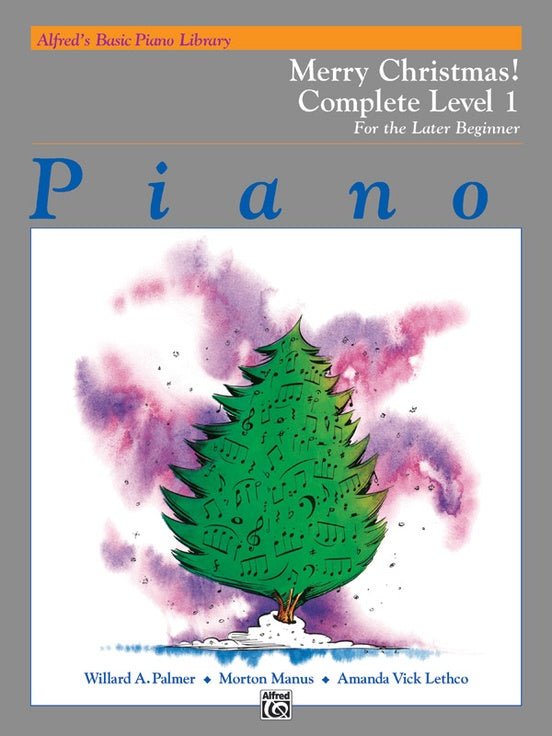 Alfred's Basic Piano Course: Merry Christmas !- Complete Level 1 Complete Level 1 Alfred Music Publishing Music Books for sale canada