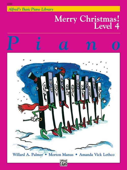 Alfred's Basic Piano Course: Merry Christmas !- Complete Level 4 Alfred Music Publishing Music Books for sale canada