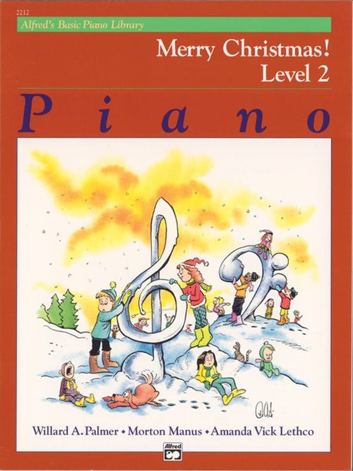 Alfred's Basic Piano Course: Merry Christmas Level 2 Alfred Music Publishing Music Books for sale canada