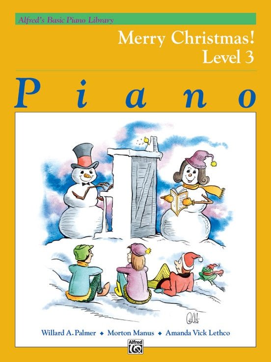 Alfred's Basic Piano Course: Merry Christmas !- Level 3 Alfred Music Publishing Music Books for sale canada