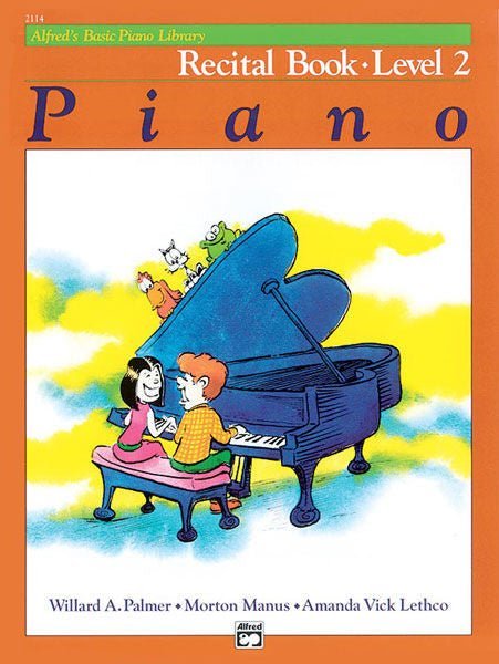 Alfred's Basic Piano Course: Recital Book 2 Default Alfred Music Publishing Music Books for sale canada