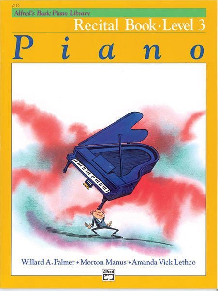 Alfred's Basic Piano Course: Recital Book 3 Default Alfred Music Publishing Music Books for sale canada